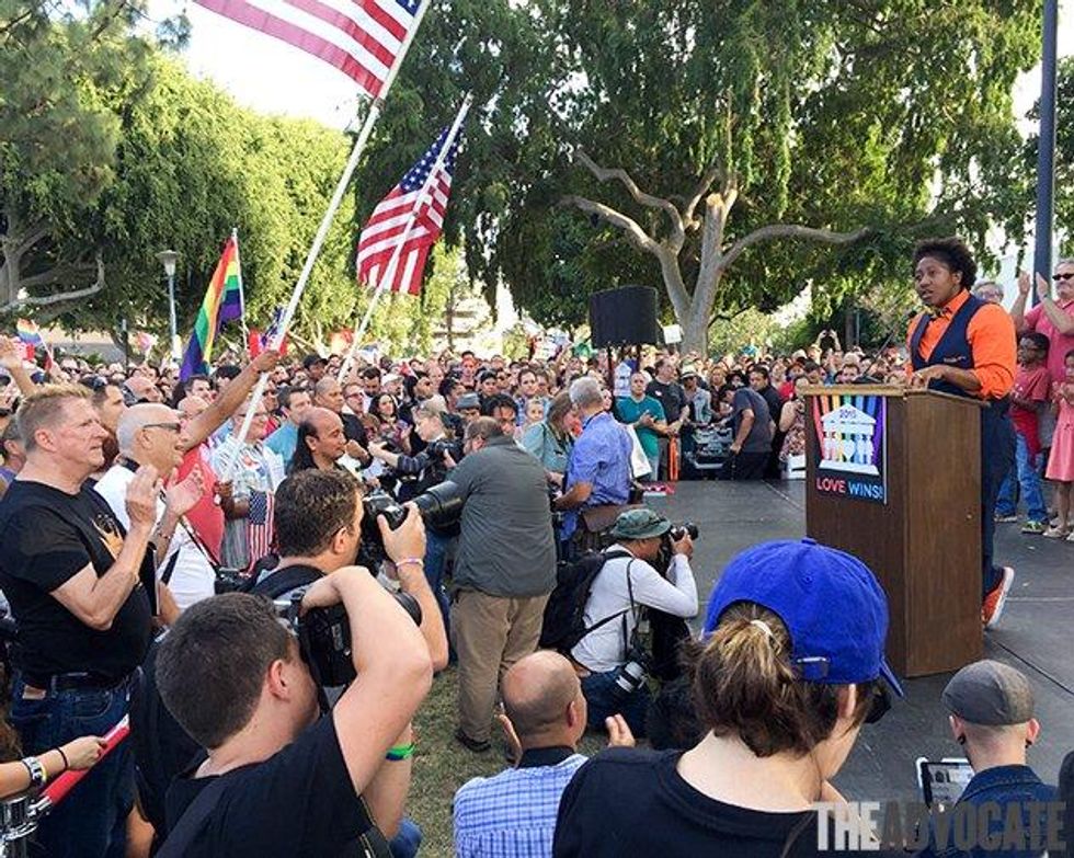 It was a moving sight to behold.