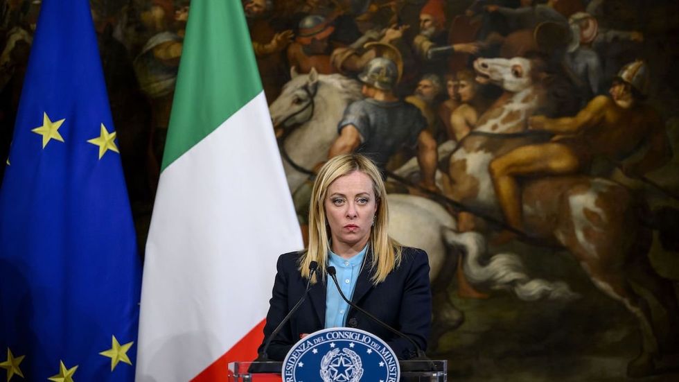​Italian Prime Minister Giorgia Meloni