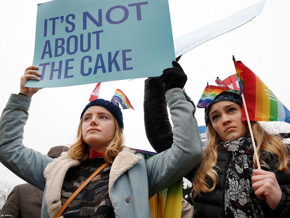 It's not about the cake