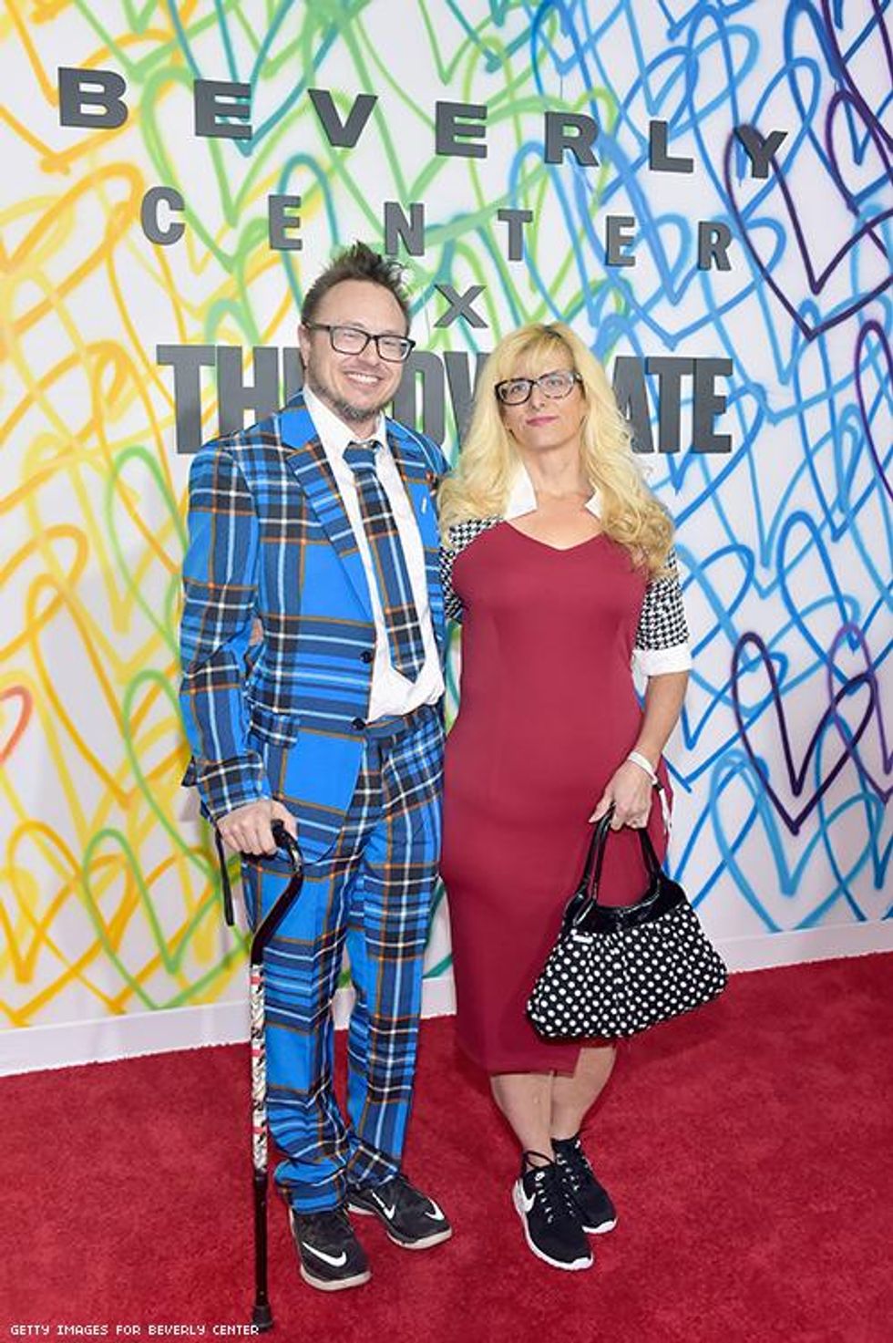 Jacob Anderson-Minshall (L) and Diane Anderson-Minshall