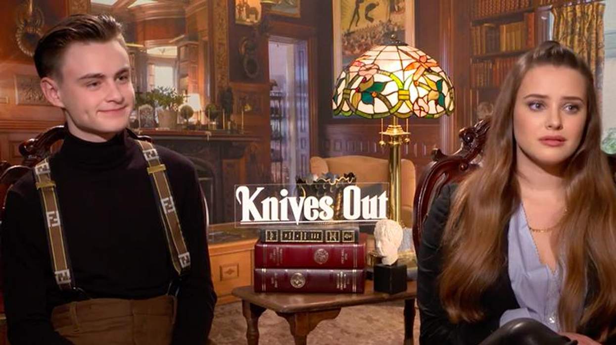 Jaeden Martell and Katherine Langford