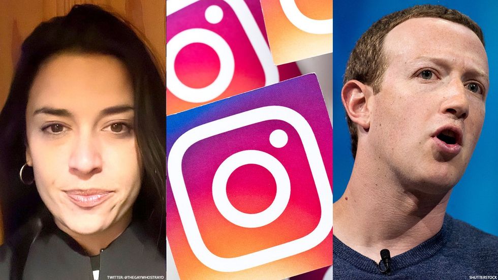 Jaimee Michell, Instagram and Mark Zuckerberg
