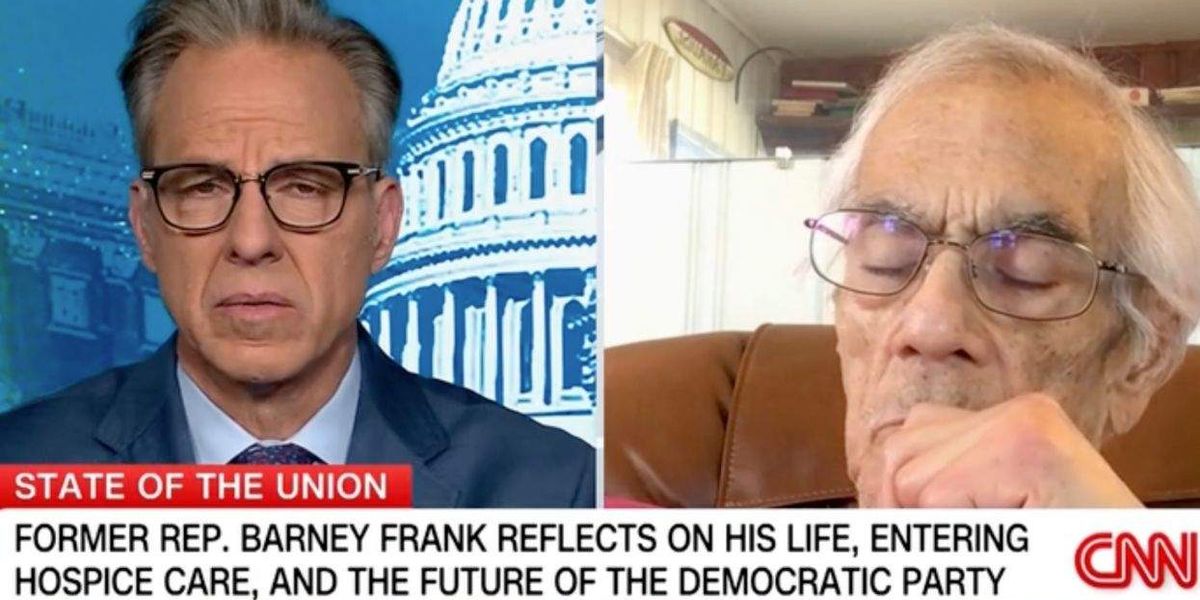 From hospice, Barney Frank urges Democrats to rethink trans rights approach
