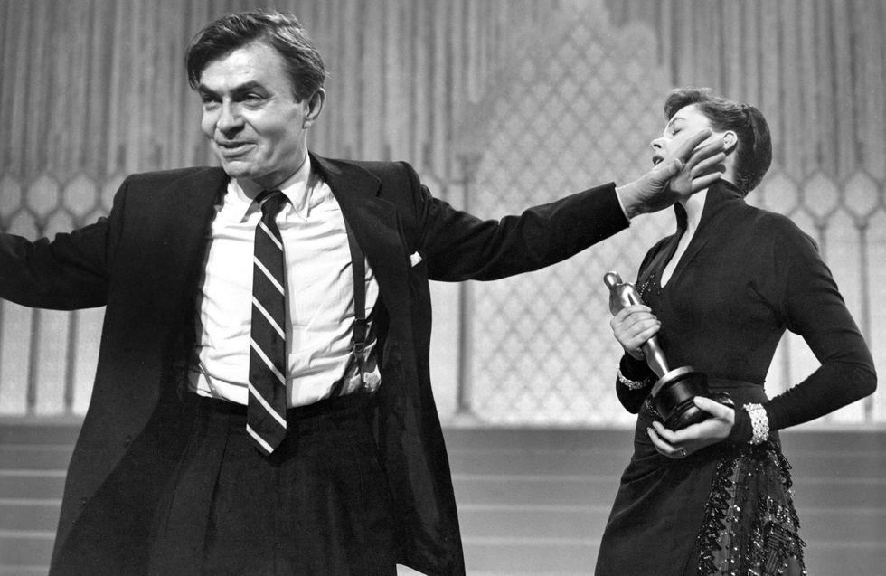 James Mason and Judy Garland