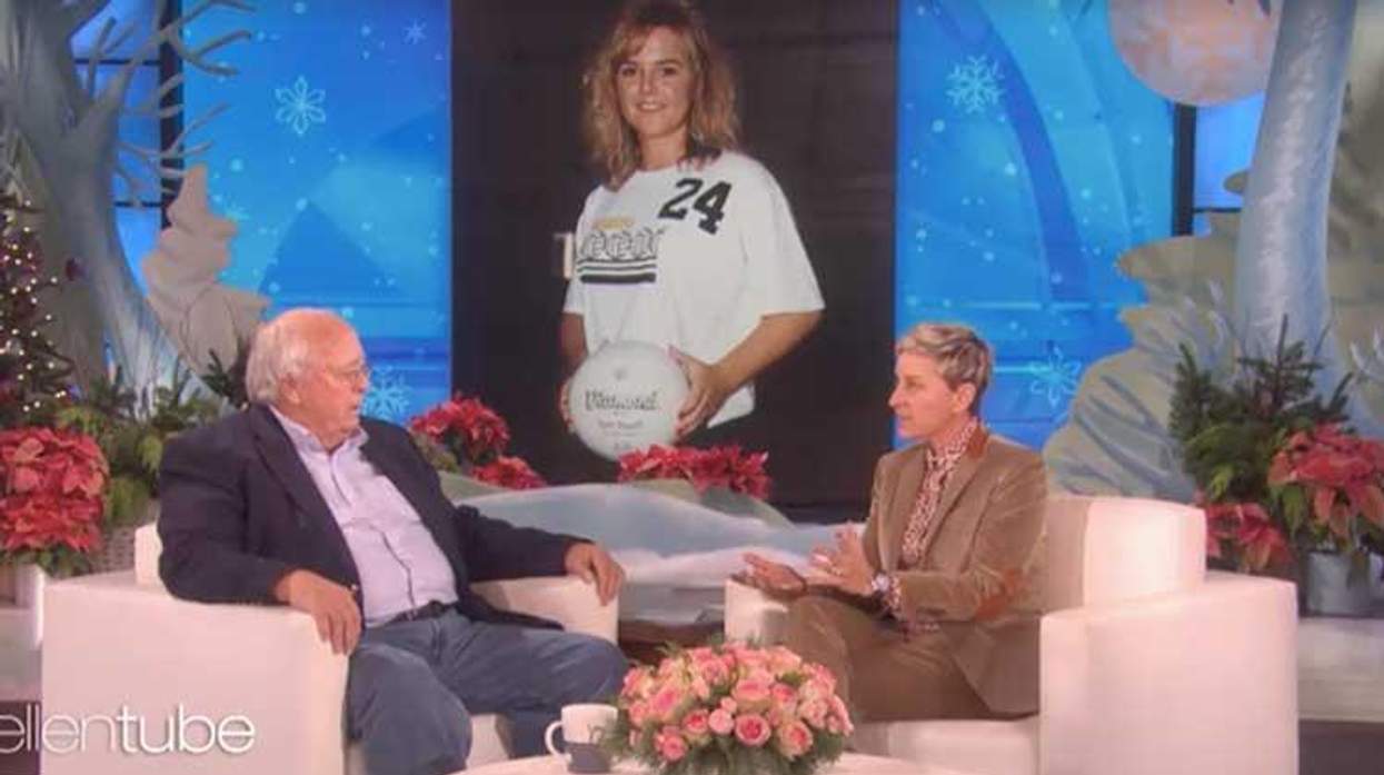 James Mathis and Ellen DeGeneres