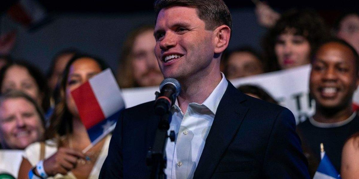 The rainbow Pride pin James Talarico encouraged me to wear