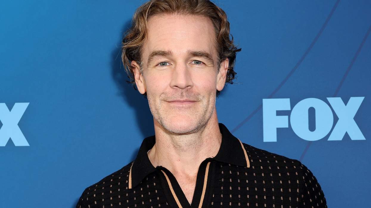 James Van Der Beek at the FOX Winter Press Day on November 18, 2024 in Los Angeles, California.