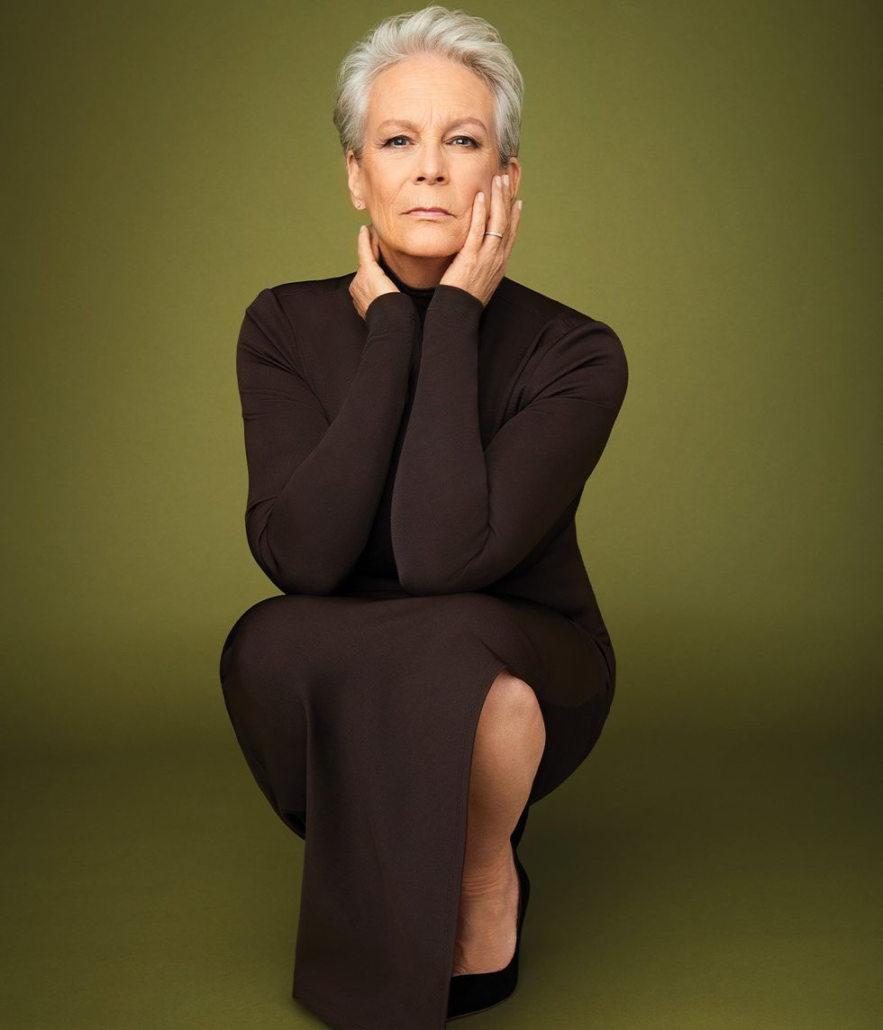 Jamie Lee Curtis photographed by Andrew Eccles