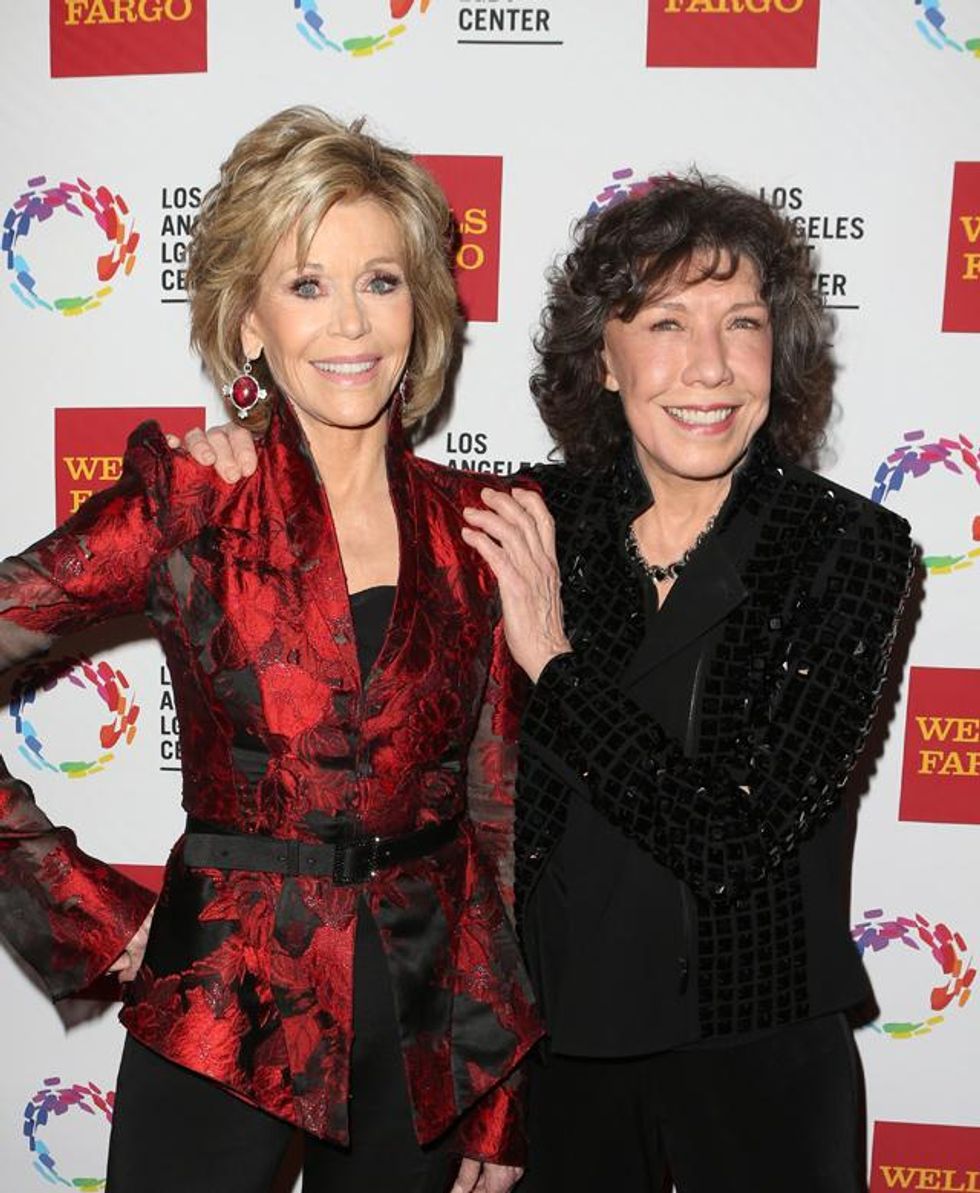 Jane Fonda and Lily Tomlin
