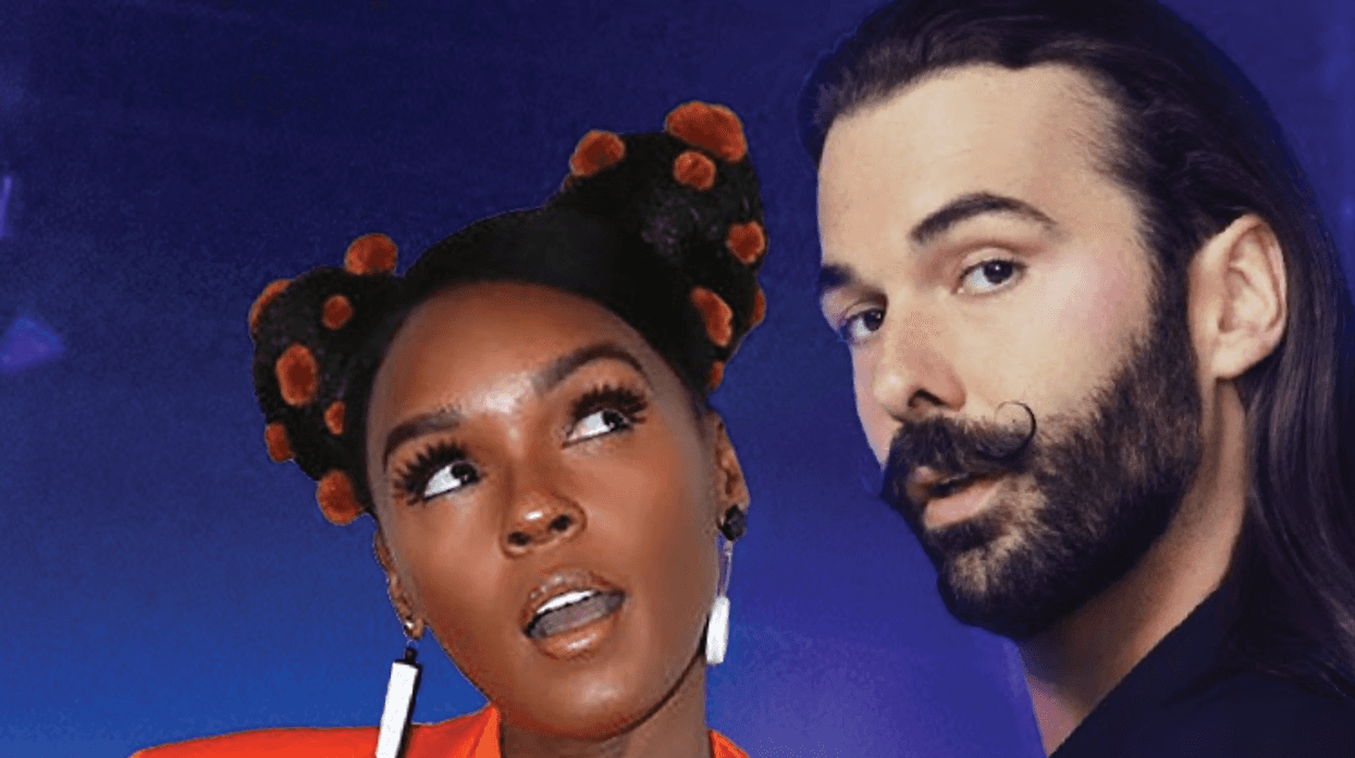 Janelle Monae and Jonathan Van Ness