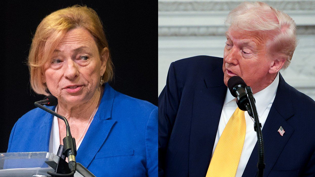 Janet Mills Donald Trump