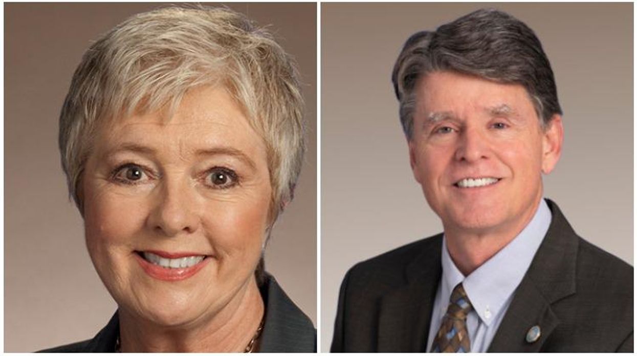 Janice Bowling and Tom Leatherwood