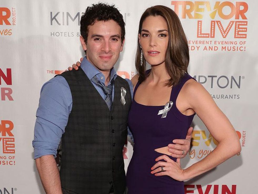Jarrod Spector, actor (Beautiful: The Carole King Musical) and Kelli Barrett, actress (Broadway\u2019s Doctor Zhivago)