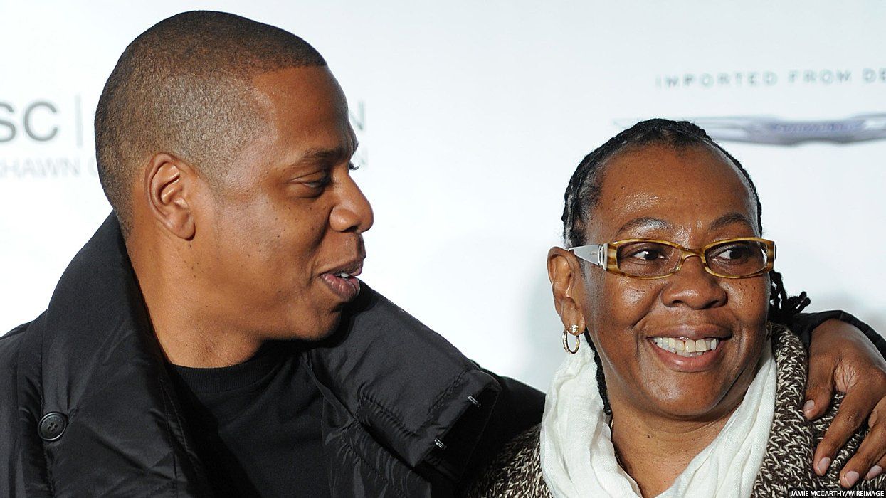 Jay-Z and Gloria Carter