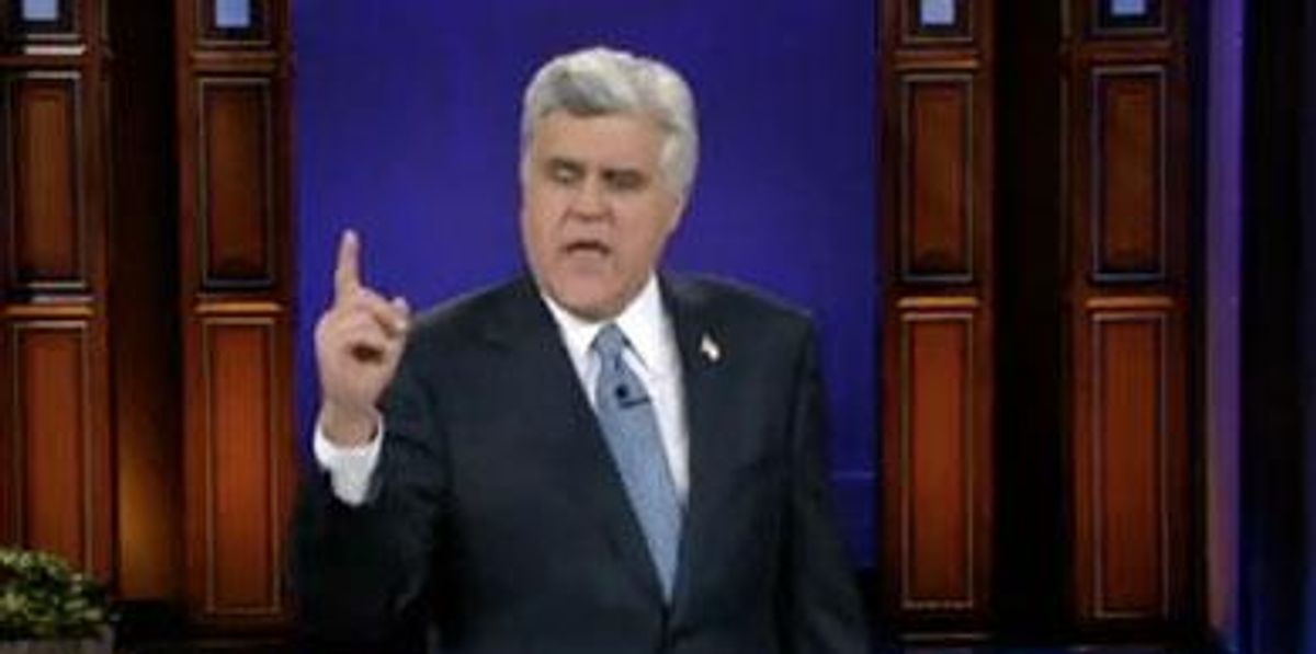 Jay Leno on George Rekers and Shopping for Escorts