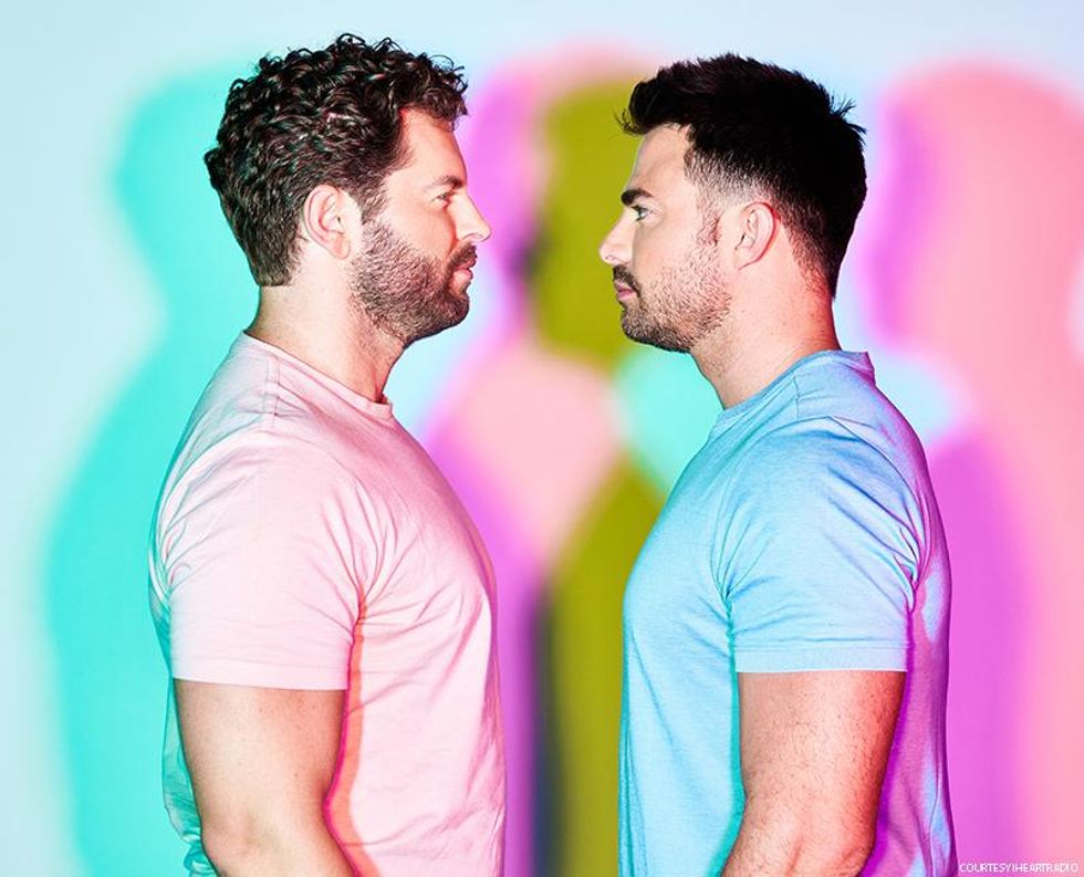 Jaymes Vaughn and Jonathan Bennett