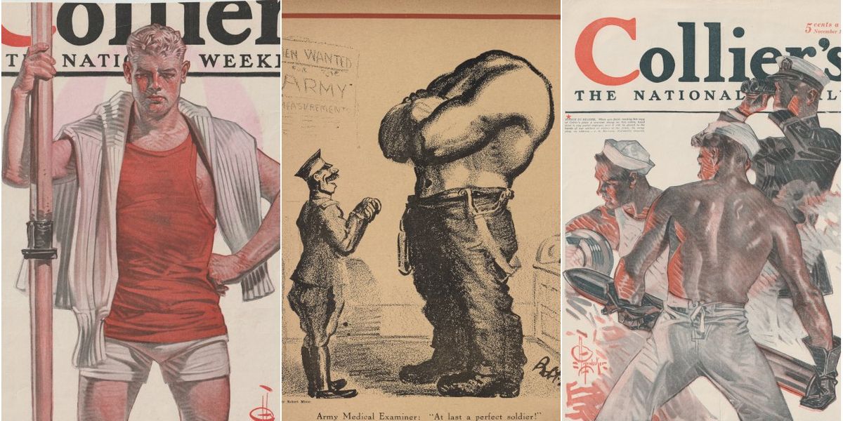 Publicités homoérotiques de l'artiste gay J.C. Leyendecker