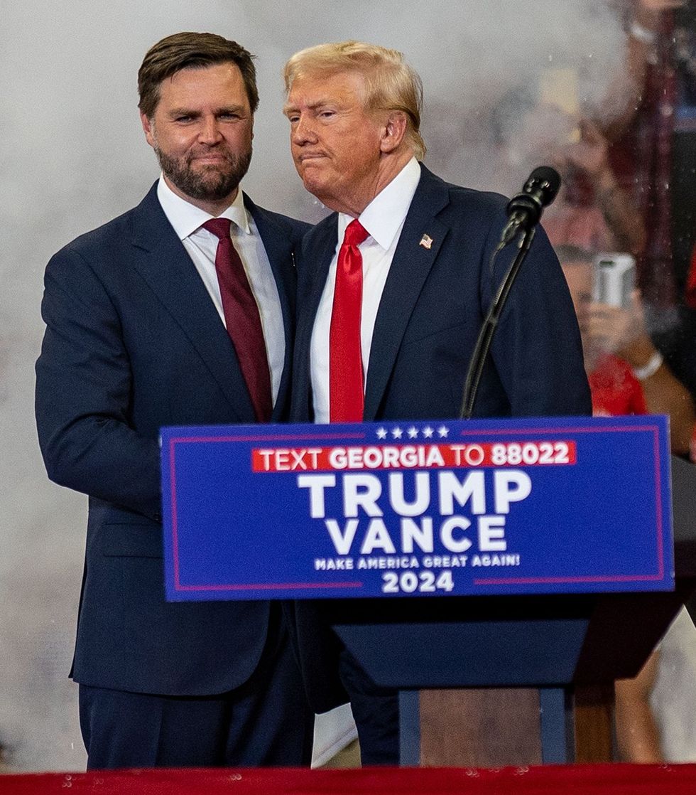 JD Vance Donald Trump campaign rally 2024 Atlanta GA August 2024