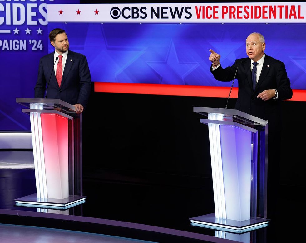 JD Vance Tim Walz VP debate 2024