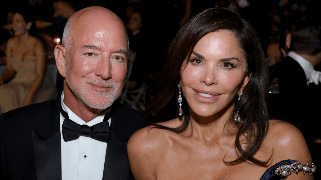 Jeff Bezos and Lauren Sánchez Bezos attend the 2026 Met Gala celebrating "Costume Art" at the Metropolitan Museum of Art