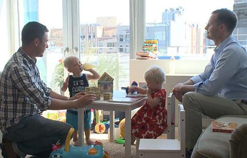 Jeremy Brandrick and Adam Morris