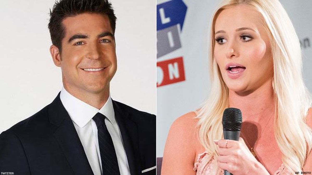 Jesse Watters and Tomi Lahren