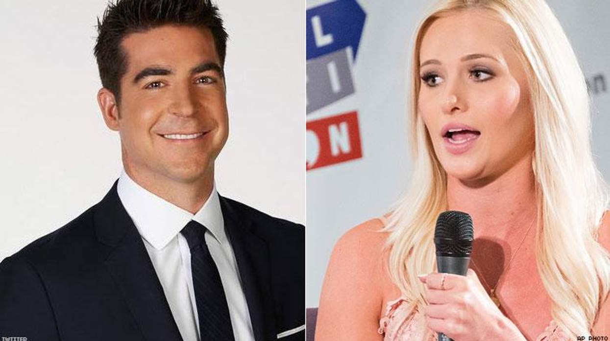 Jesse Watters and Tomi Lahren