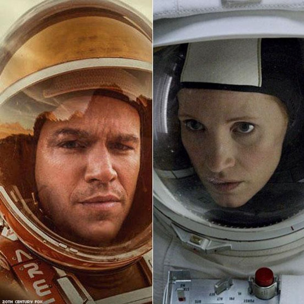 Jessica Chastian/Matt Damon, The Martian