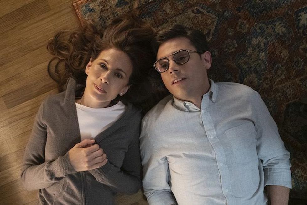 Jessica Hecht and Ryan O'Connell