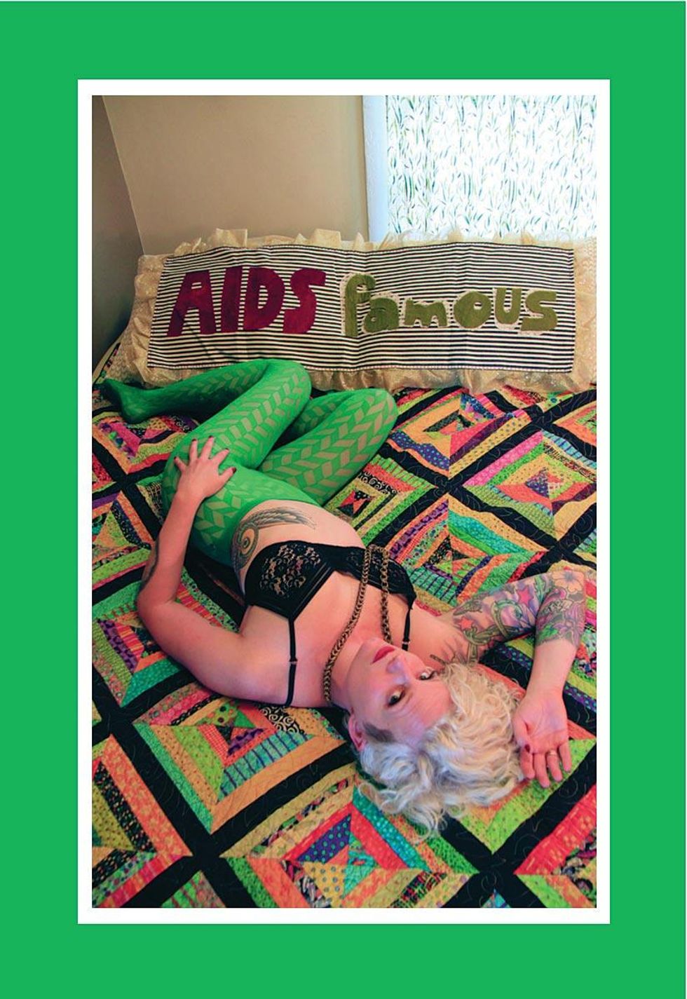 Jessica Whitbread, AIDS Famous, 2015. Photo: Jamie Q