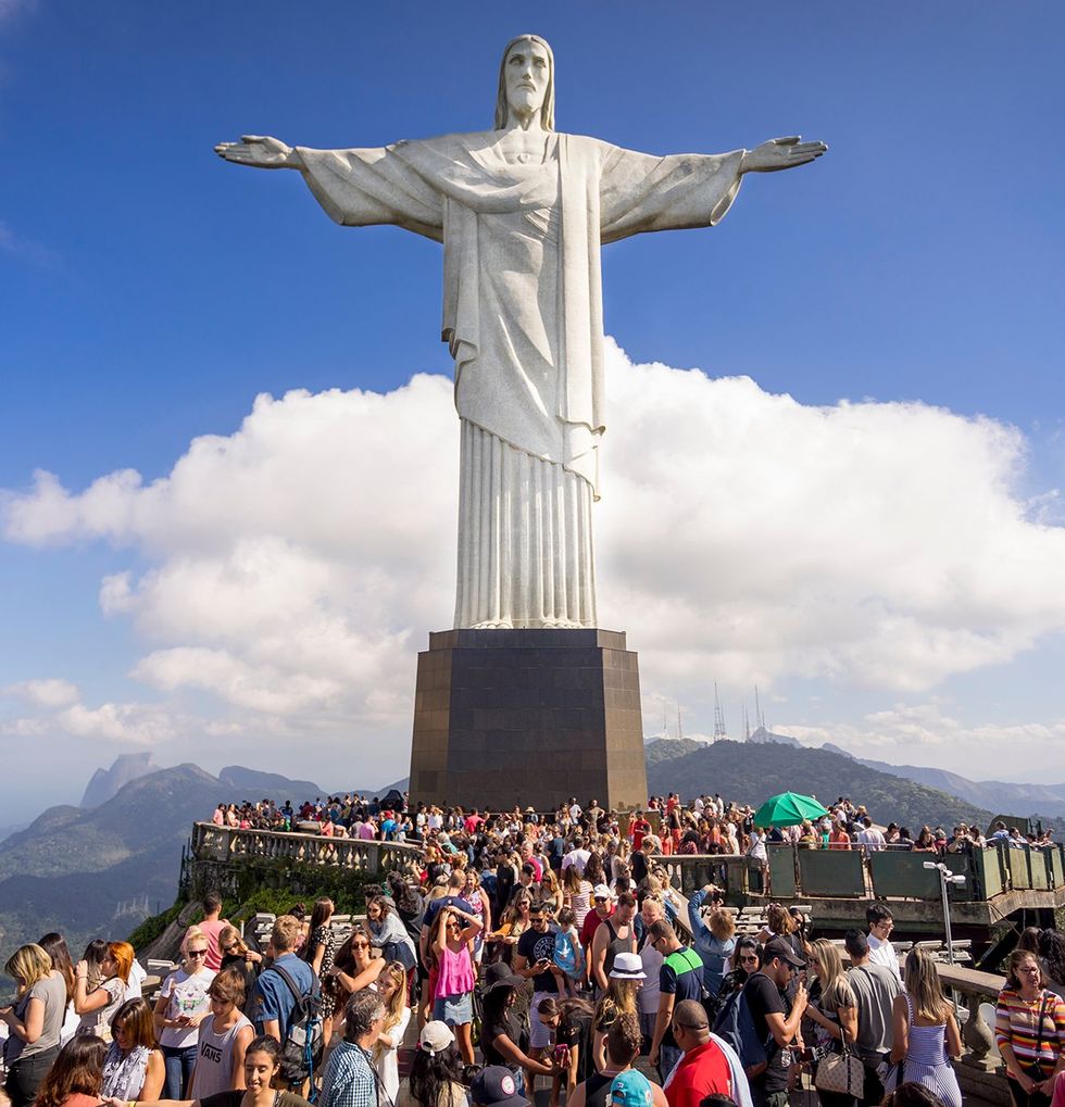 Jesus Christ the redeemer statue monument Rio de Janeiro Brazil THE ADVOCATE photo gallery successful childless cat men