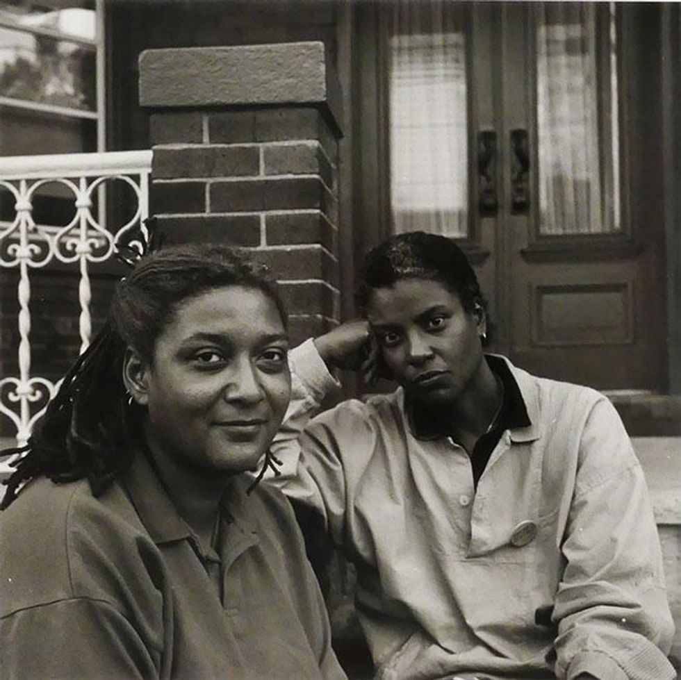 Jewelle Gomez and Cheryl Clarke, Jersey City, 1987
