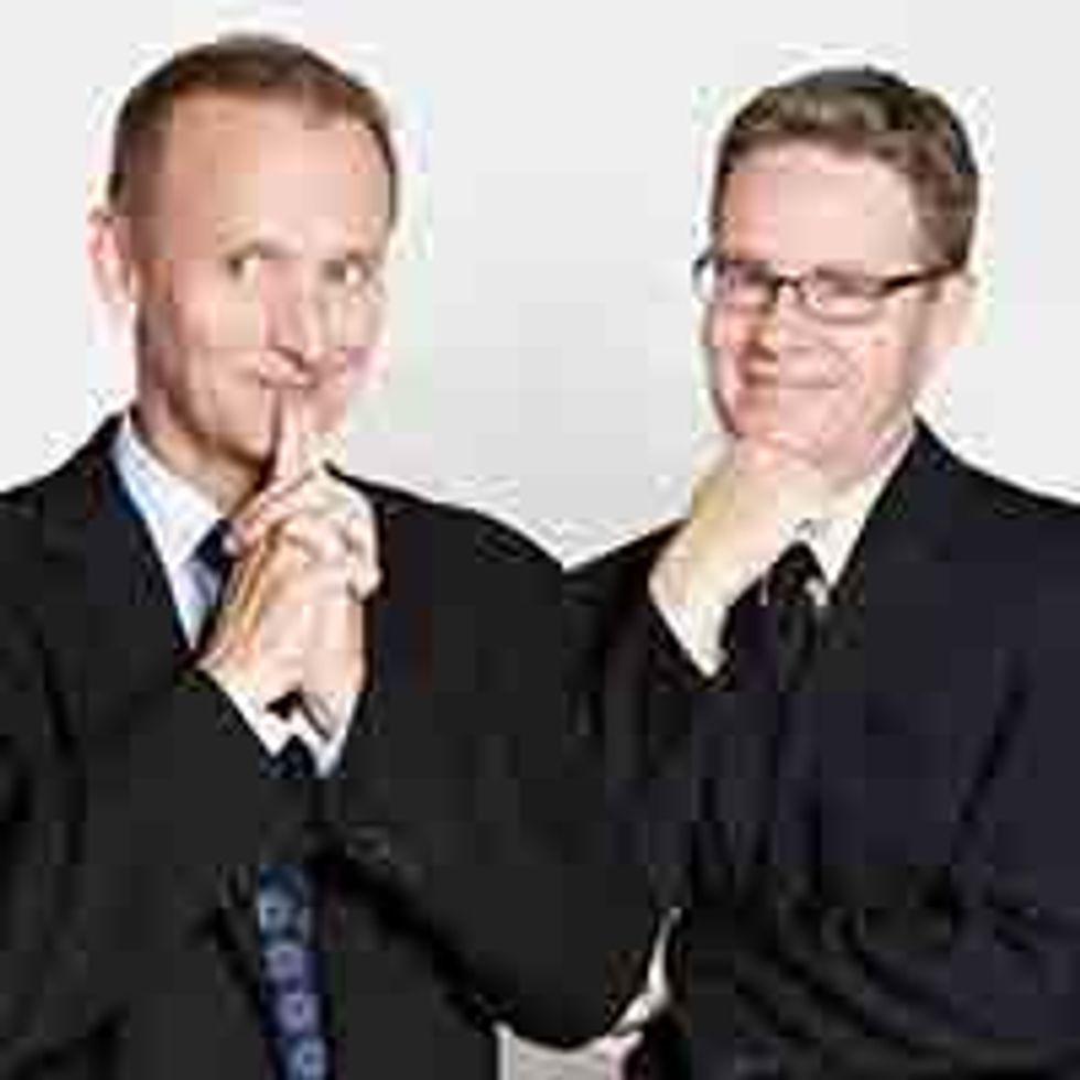 Jim Burba and Bob Hayes