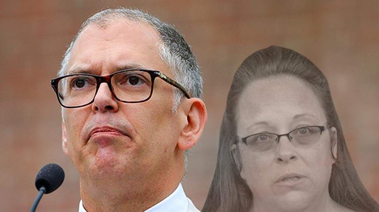 Jim Obergefell and Kim Davis