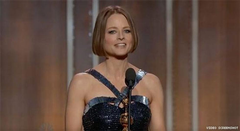 Jodie Foster Comes Out in 2012 Cecile B. Demille Award Acceptance Speech