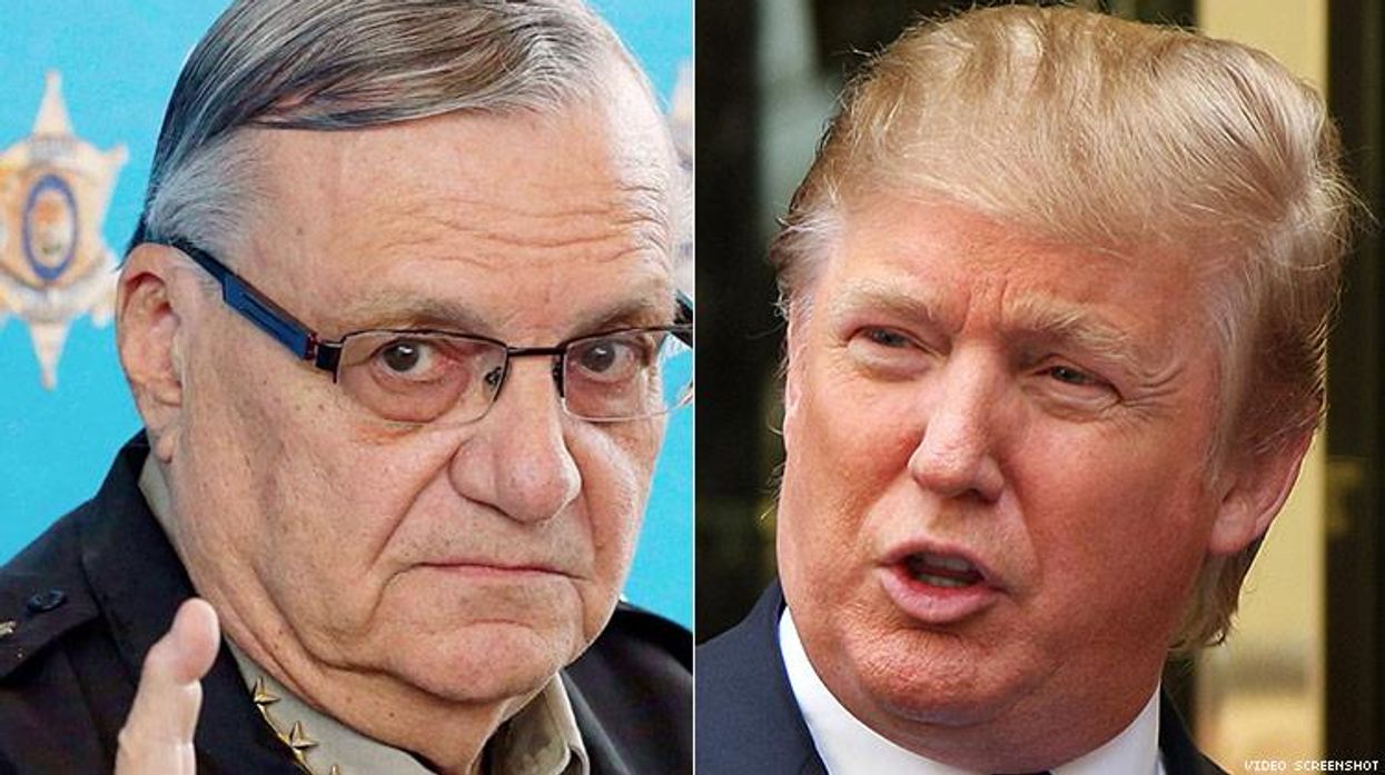 Joe Arpaio Says He Would Perform Sex Acts With Trump