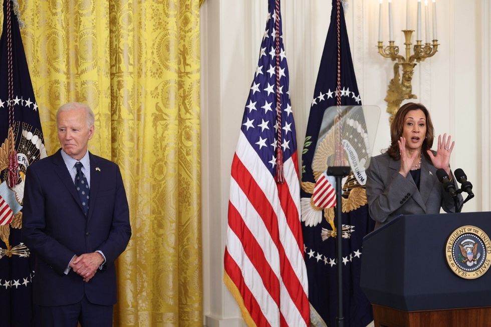 Joe Biden and Kamala Harris