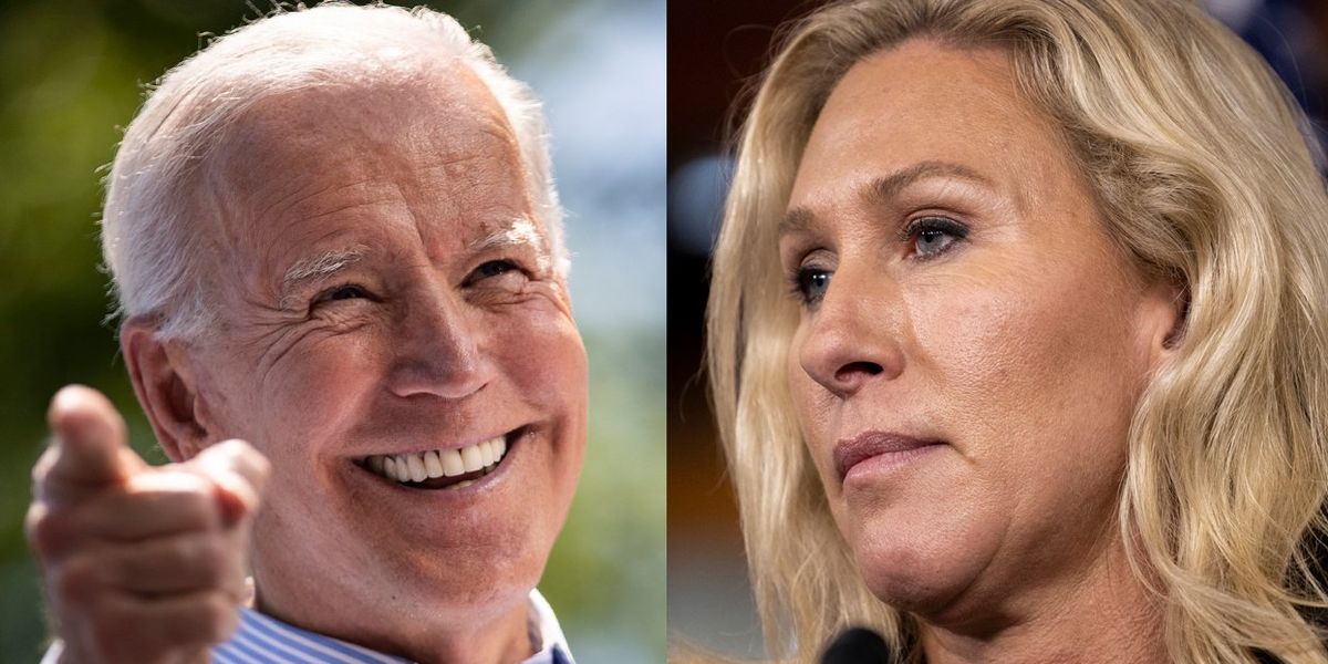 Marjorie Taylor Greene Praises Joe Biden in Viral Campaign Ad