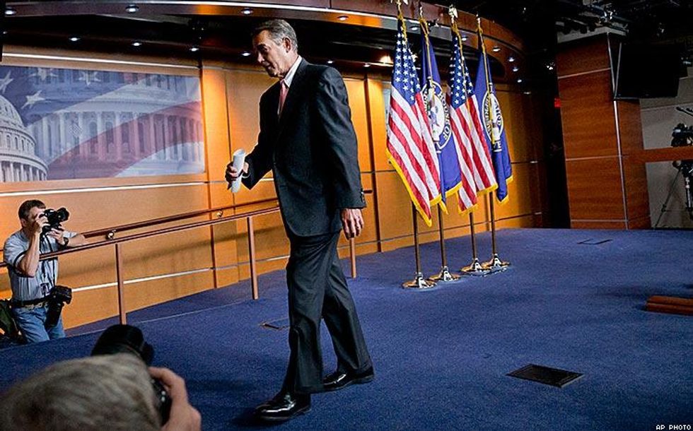 JOHN BOEHNER RESIGNS