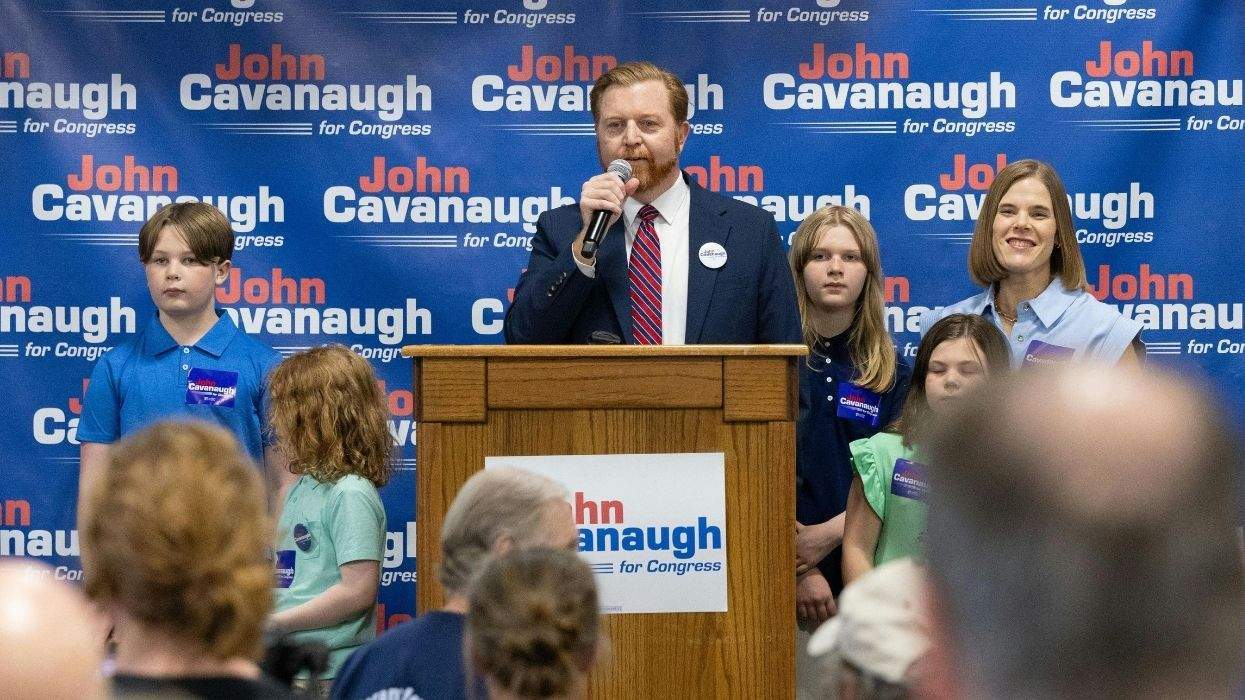 john cavanaugh with his family