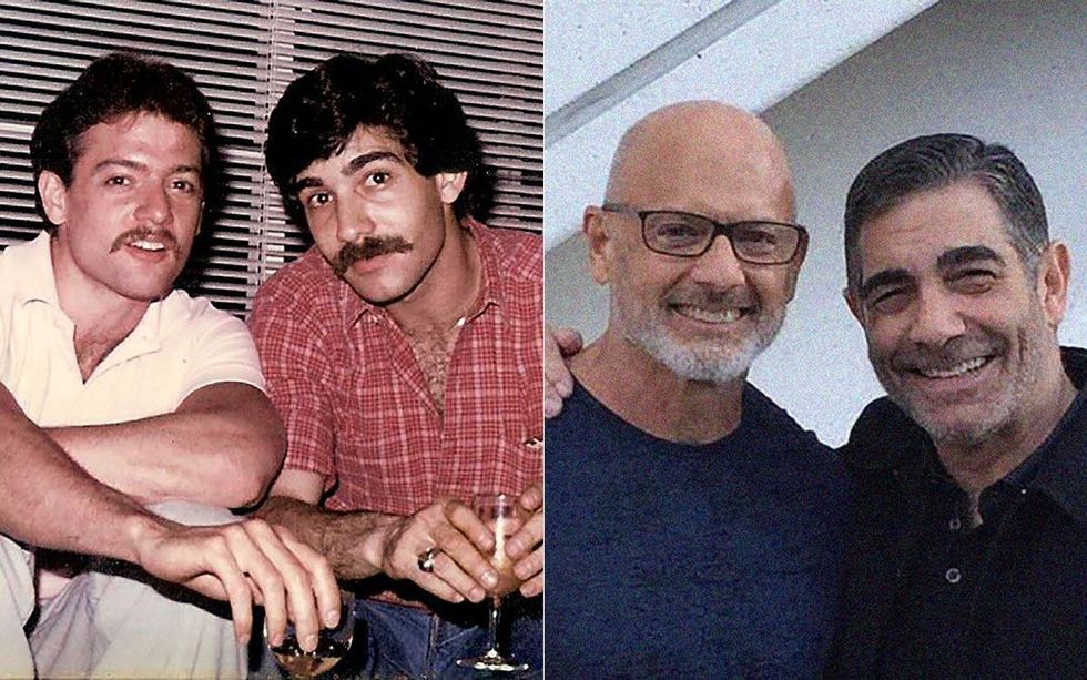 John & Isaac, then and now