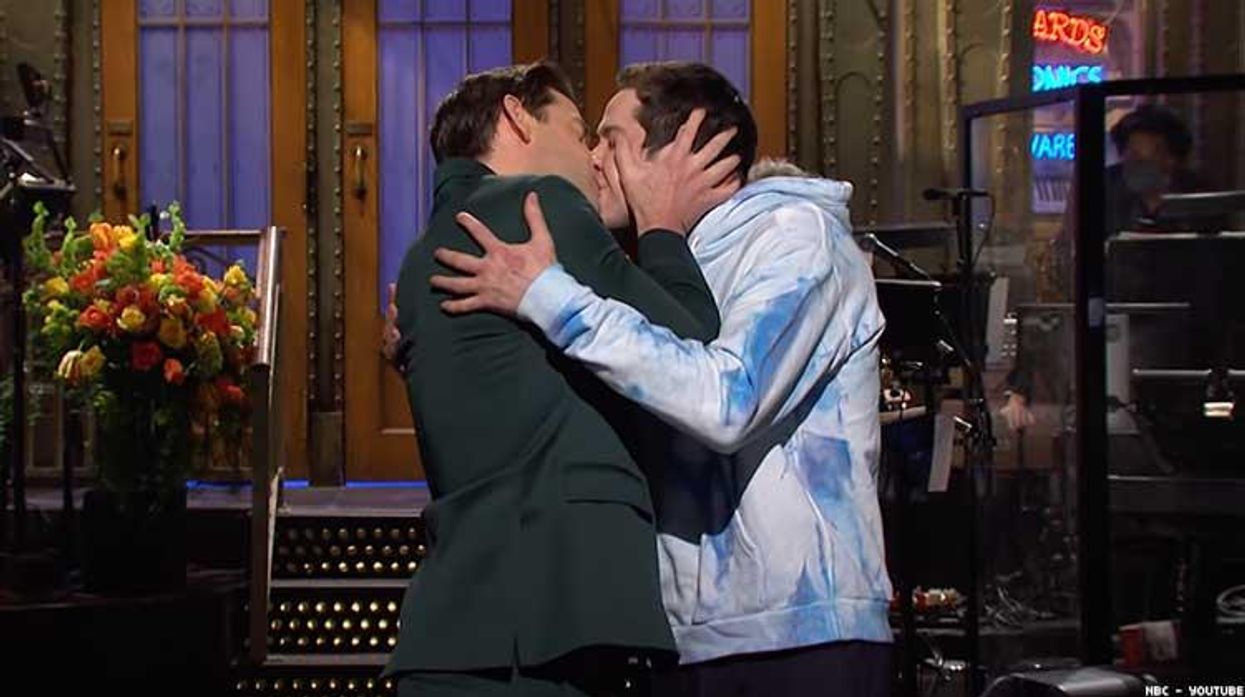 John Krasinski and Pete Davidson