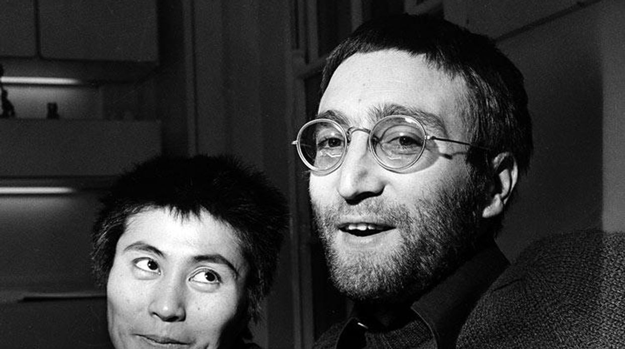 John Lennon and Yoko Ono