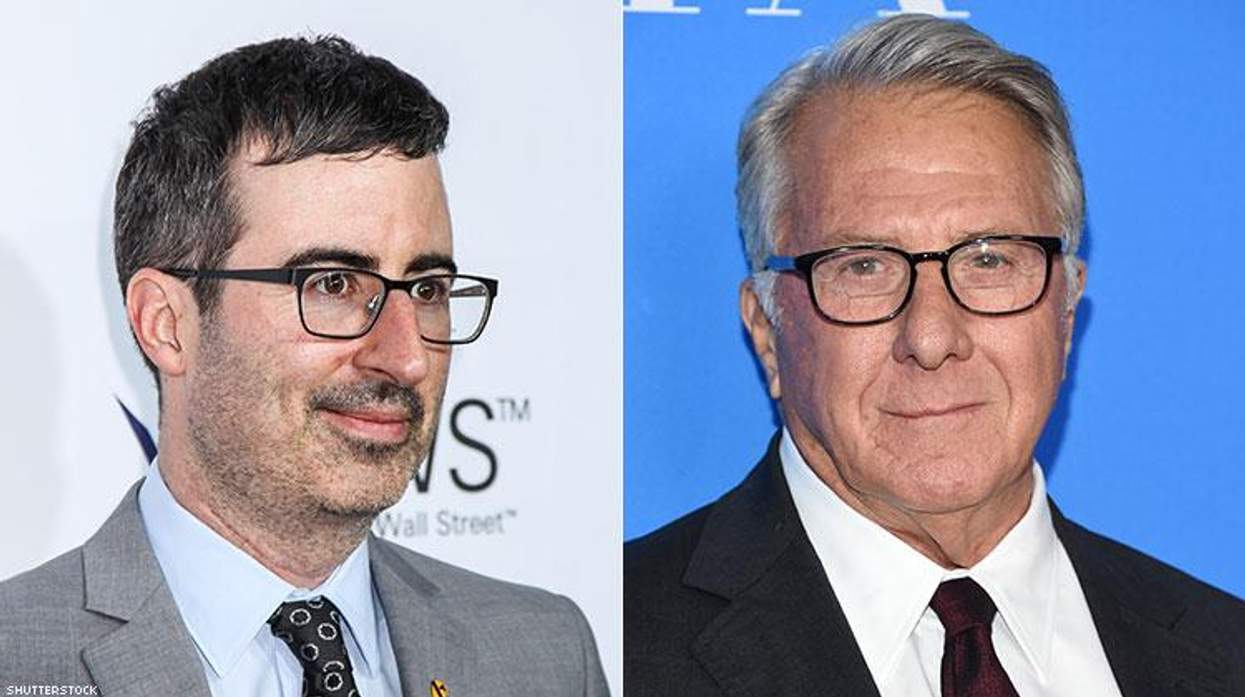 John Oliver, Dustin Hoffman
