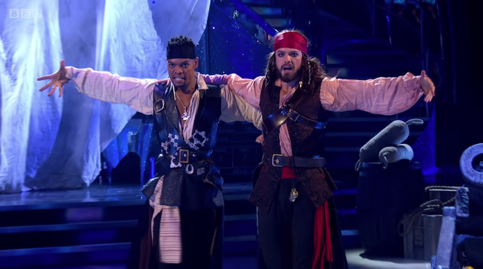 John Whaite and Johannes Radebe on Strictly Come Dancing