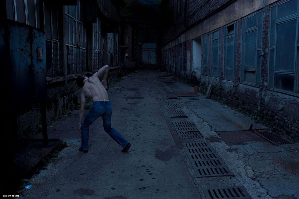 Johnny Abbate's photos suggest a larger, more horrifying story. Read more below.