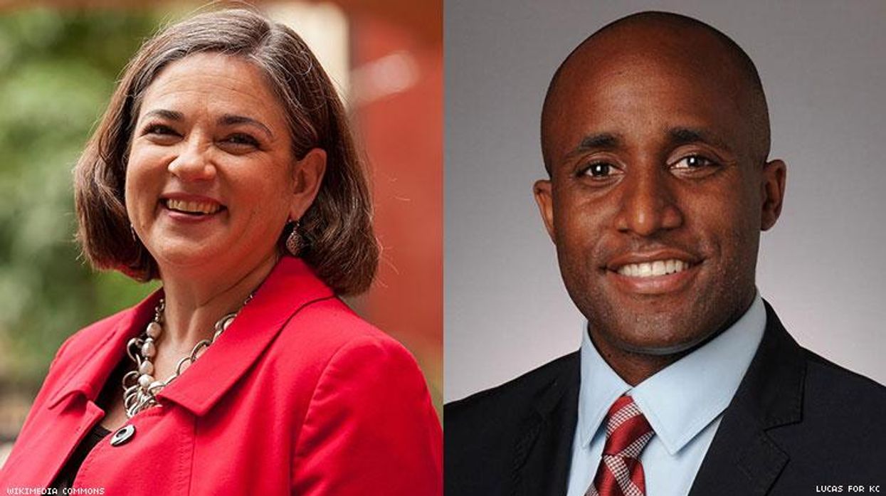 Jolie Justus and Quinton Lucas