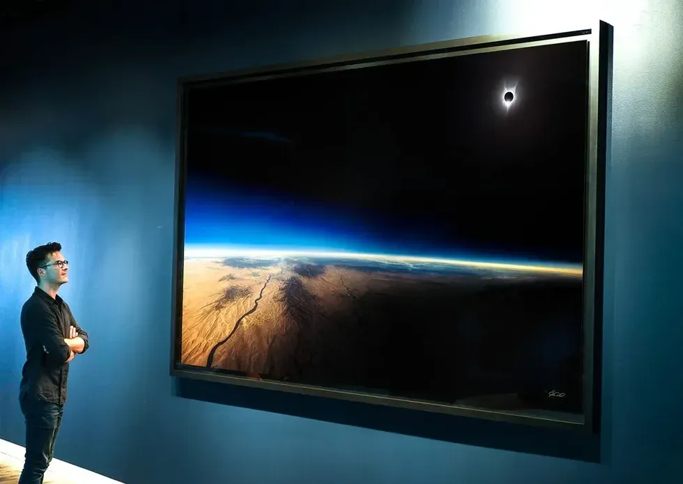 Jon Carmichael famous astrophotographer eclipse photo