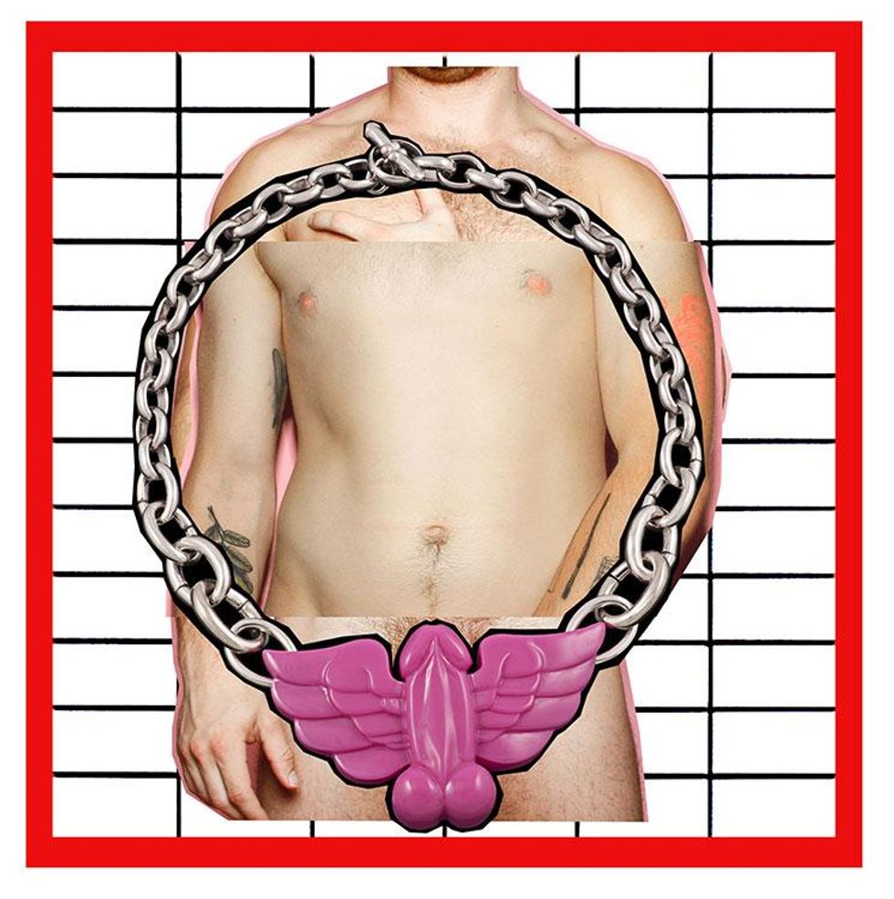 Jonathan Johnson x Tom of Finland Flying Cock Necklace