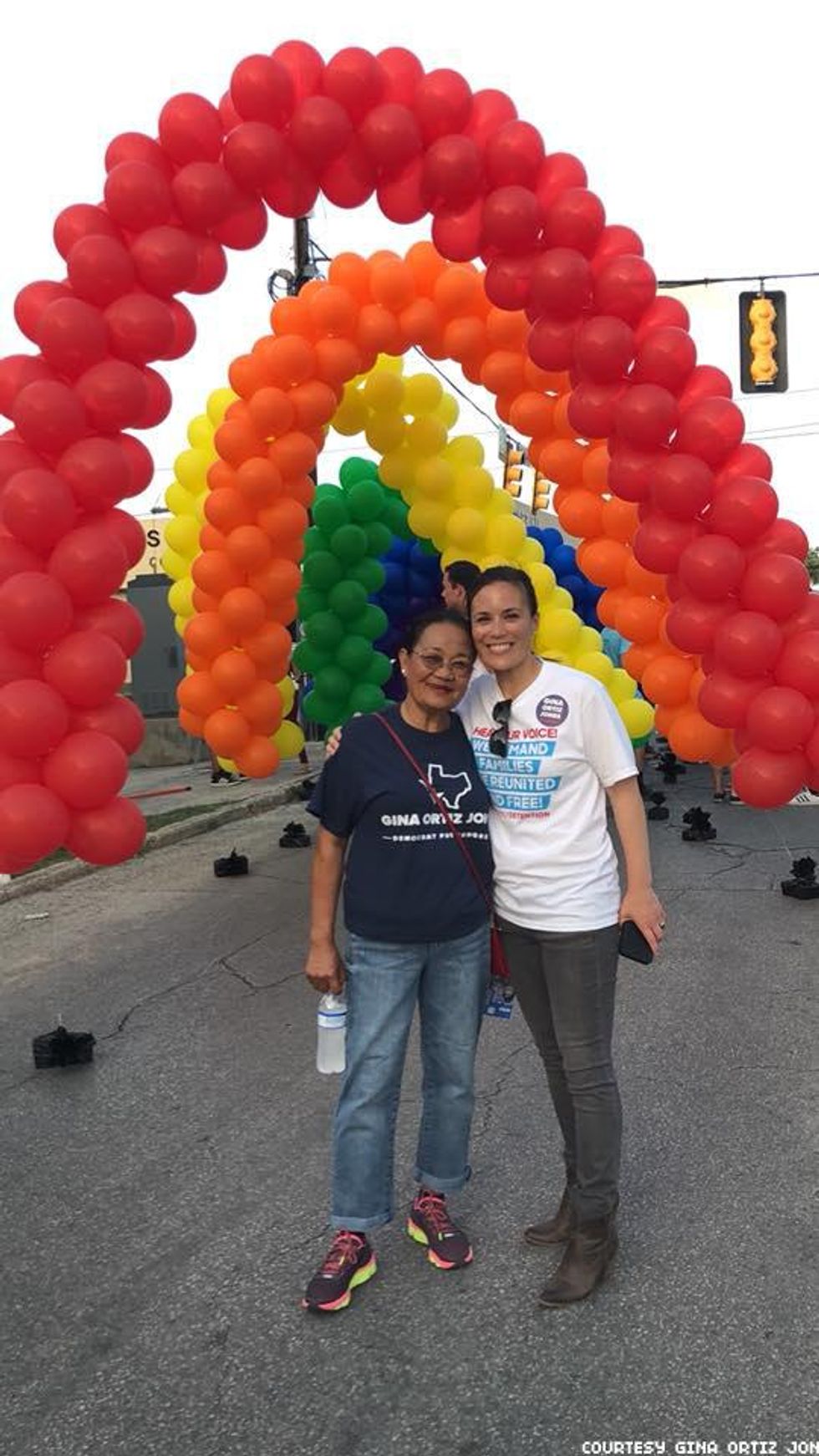 Jones at San Antonio Pride